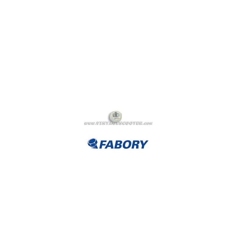 Ecrou M 6 mm zingué FABORY
